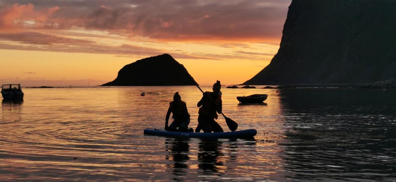Mannen Panorama Lofoten Offersoya Esterno foto
